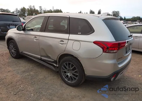 2019 Mitsubishi Outlander Se from USA, damaged, VIN JA4AZ3A3XKZ027042